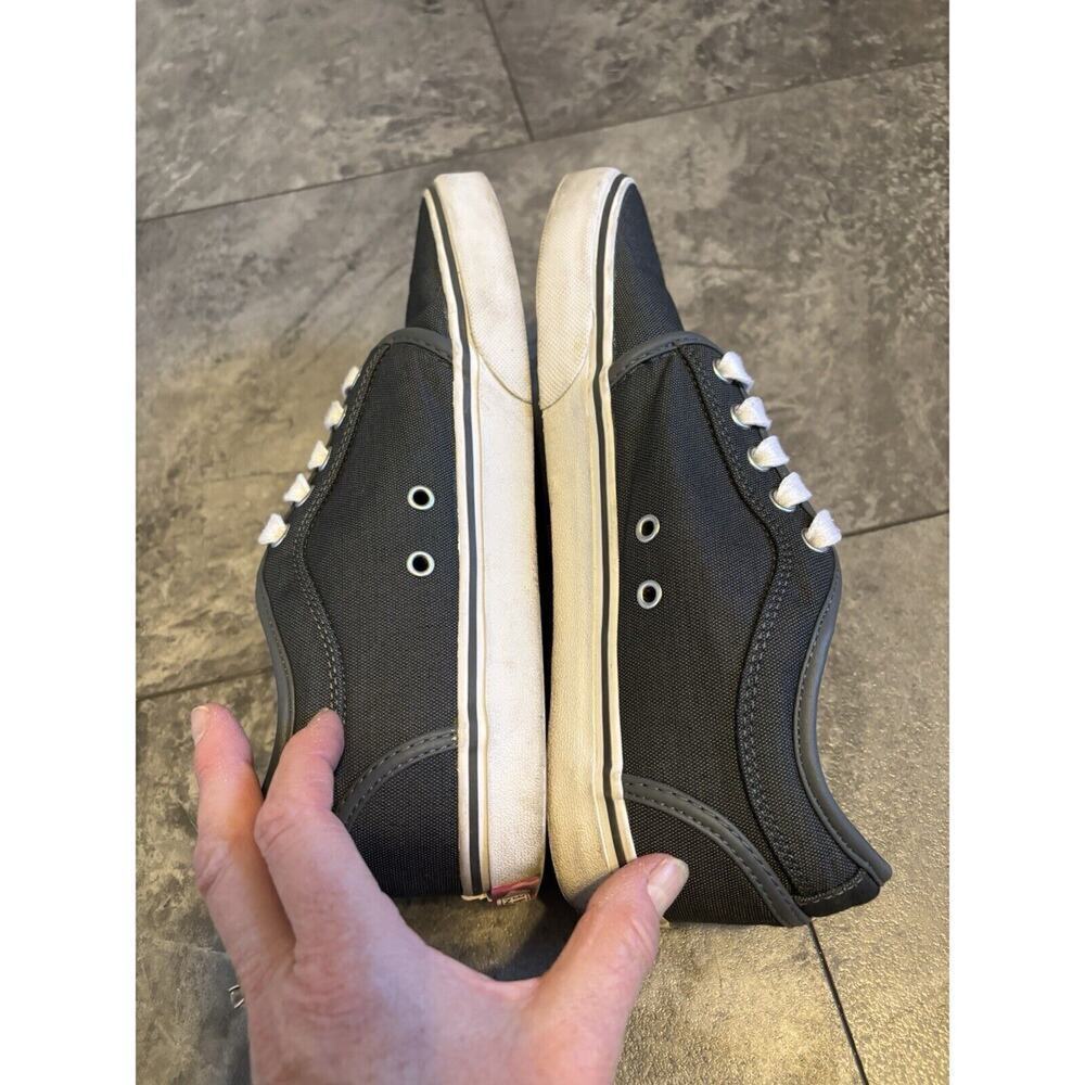 VANS Era Charcoal Gray & Pink Skate Shoes Women’s Size 10 Padded Tongue - Picture 3 of 7